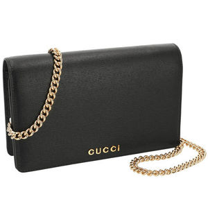 GUCCI ショルダーバッグ スクリプト チェーンウォレット