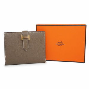 すぐお届け 国内発送 エルメス ベアンコンパクト エトゥープ