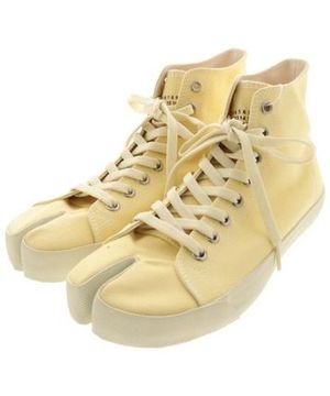 Maison Margiela スニーカー クリームxシルバー 2007423N0327