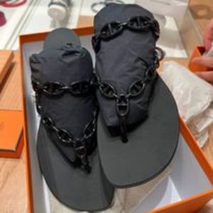 HERMES サンダル アイランド ブラック