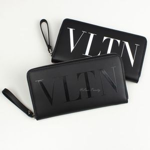 関税送料込- VALENTINO VLTN ファスナーウォレット 長財布