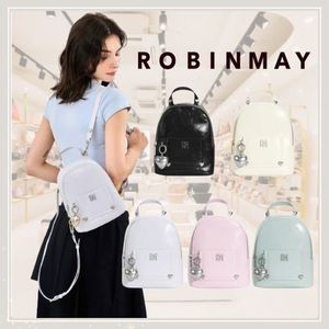 追跡有★ROBINMAY ハートチャーム付 ミニリュック