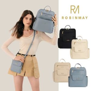 追跡有★ROBINMAY 2WAY ミニバッグ付 ナイロン リュック