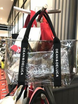 DEAN&DELUCA BKK スケルトントートバッグ クリアトートバッグ