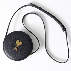 AMI PARIS ショルダーバッグ ROUND PARIS レザー ULL009.AL0036