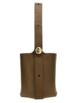 LOEWE ペブル バケットバッグ ミディアム ツンドラ