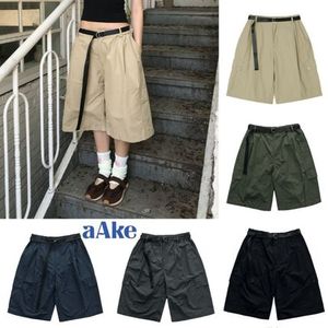 【AAKE】ONE TUCK BERMUDA PT ベルトセット★