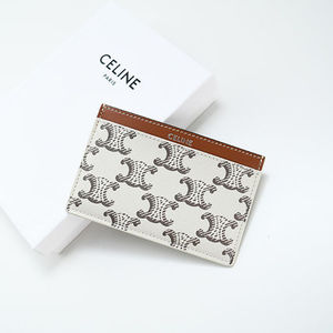 【国内即発】CELINE トリオンフ カーフスキン カードホルダー