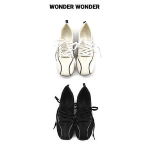 【WONDER WONDER】Apu Balletcore Flat Strap Leather Sneakers