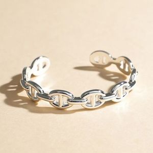 HERMES バングル シェーヌ ダンクル アンシェネ H109509B