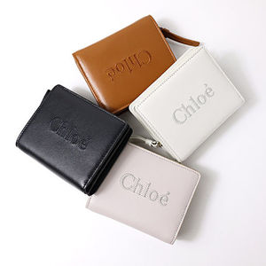 Chloe 二つ折り財布 SENSE レザー ミニ財布 CHC23SP867I10