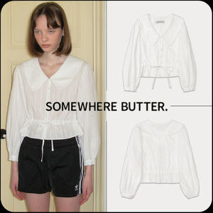 [SOMEWHERE BUTTER]★Lily lace blouse