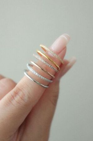Zirconia Combi Ring