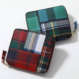 COMME des GARCONS 二つ折り財布 SA2100TP タータンチェック