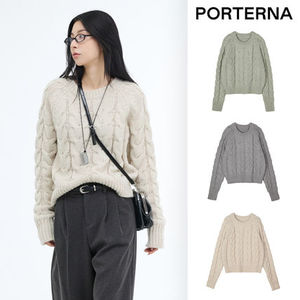 【PORTERNA】Milino Cable Sweater