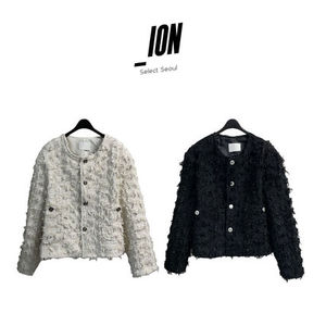 【IONSEOUL】French tweed cropped jacket 5FM0203