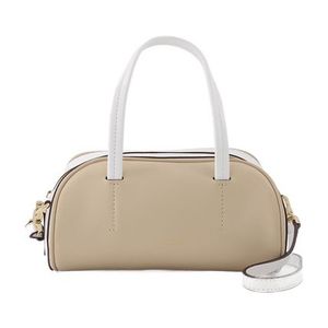 【関税込み】Hourglass Bag in Ivory and White Leather