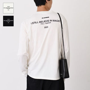 【国内即発】JILSANDER ロゴ バック クルーネック 長袖Tシャツ