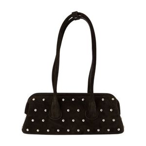 Boat Wide Mini Shoulder Bag - Osoi - Leather - Brown
