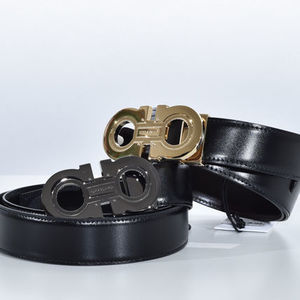 FERRAGAMO ベルト メンズ ダブルガンチーニ 670128 フェラガモ