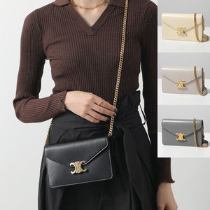CELINE ショルダーバッグ 10L033DPV レザー