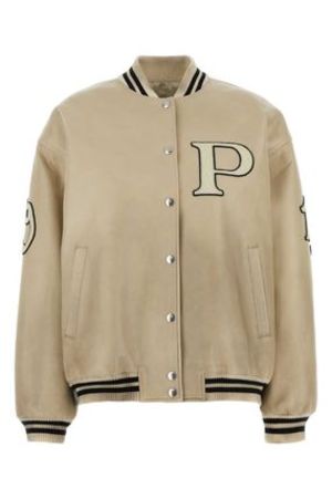 PRADA LEATHER JACKET (58A190SOOO15Y0 F0304)