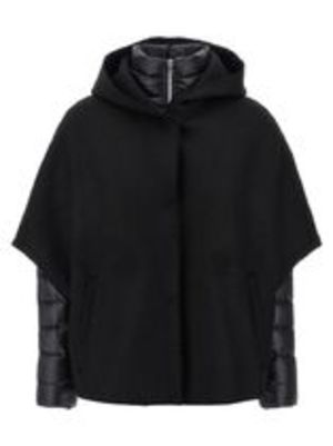 HERNO ヘルノ 「リゾート」2in1フード ポンチョ・ケープ