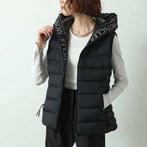 MONCLER Matt Black ダウンベスト ALITERSE GILET 1A00040 595FK
