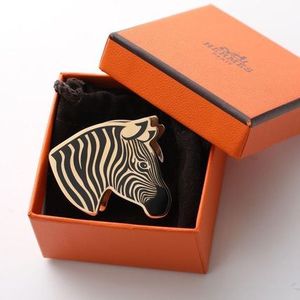 HERMES スカーフリング ゼブラ Zebres 603342S メタル