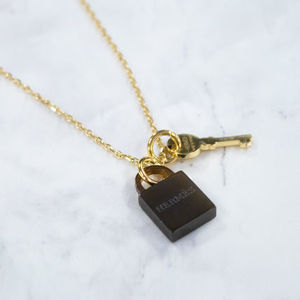 HERMES エルメス PADLOCK PENDANT ネックレス【送料0/国内即発】