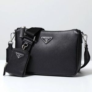 PRADA ショルダーバッグ 2VH113 DMP 9Z2 ポーチ付き