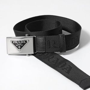 PRADA ベルト 2CN085 2DKF トライアングルロゴ