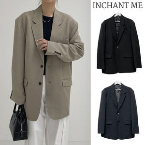 【INCHANT ME】Milano Overs Fit Single Blazer Jacket