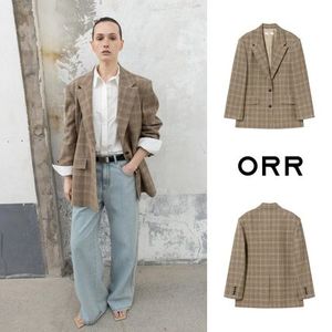 ORR Linen Check Jacket