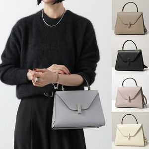 Valextra ハンドバッグ V5E56 028 ミディアム イジィデ レザー