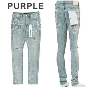 PURPLE BRAND ジーンズ P001-LIA-LIGHT INDIGO PAINT BLOWOUT