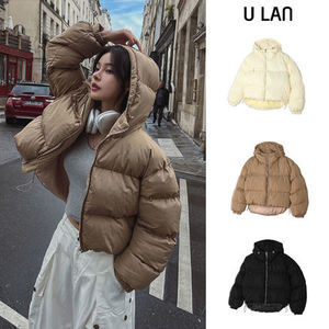 【U LAN】Ruel unbalanced hood padding