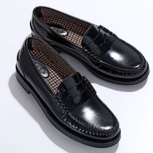 TODS ローファー XXW02I00010SHA レザー 千鳥格子
