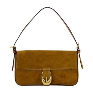 【関税込み】Harlow Shoulder Bag - Staud - Leather - Brown