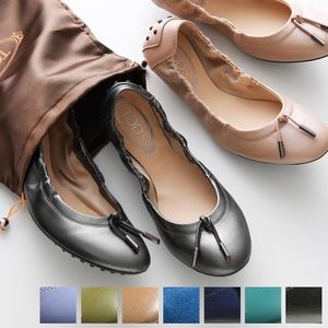 TODS バレエシューズ XXW0HI0346Z ストレッチギャザー