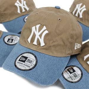 NEW ERA NY ヤンキース デニムバイザーキャップ 海外モデル CAP