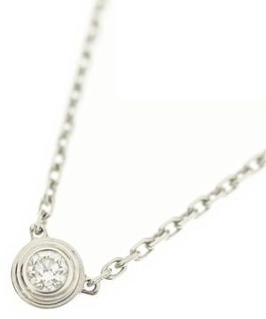 Cartier カルティエ ネックレス K18WG - 4801025M0030