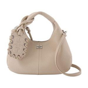 【関税込み】Mini Grained Purse - Ganni - Synthetic - White