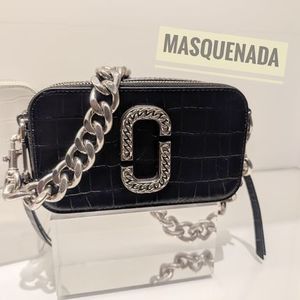 セール☆大人気 MARC JACOBS Snapshot クロコ