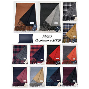 ジョンストンズ カシミア リバーシブルマフラー◇WA20◇国内発送