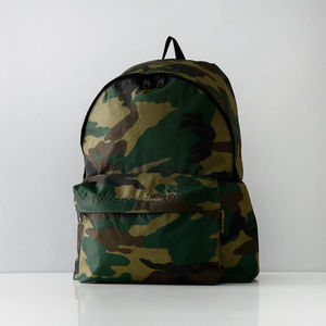 エルベシャプリエ バックパック カモフラージュ柄  978W 49