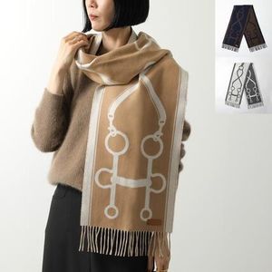 HERMES マフラー 160×30 モール H259157S