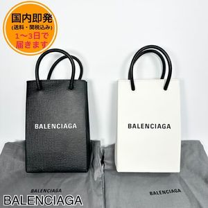 【国内即発】BALENCIAGA/SHOPPING PHON HOLDER/ショルダーバッグ