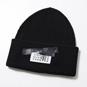 MM6 ニット帽 SH2TB0003 M13168 テープラベル