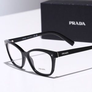 PRADA メガネ VPR 15Z ウェリントン型
